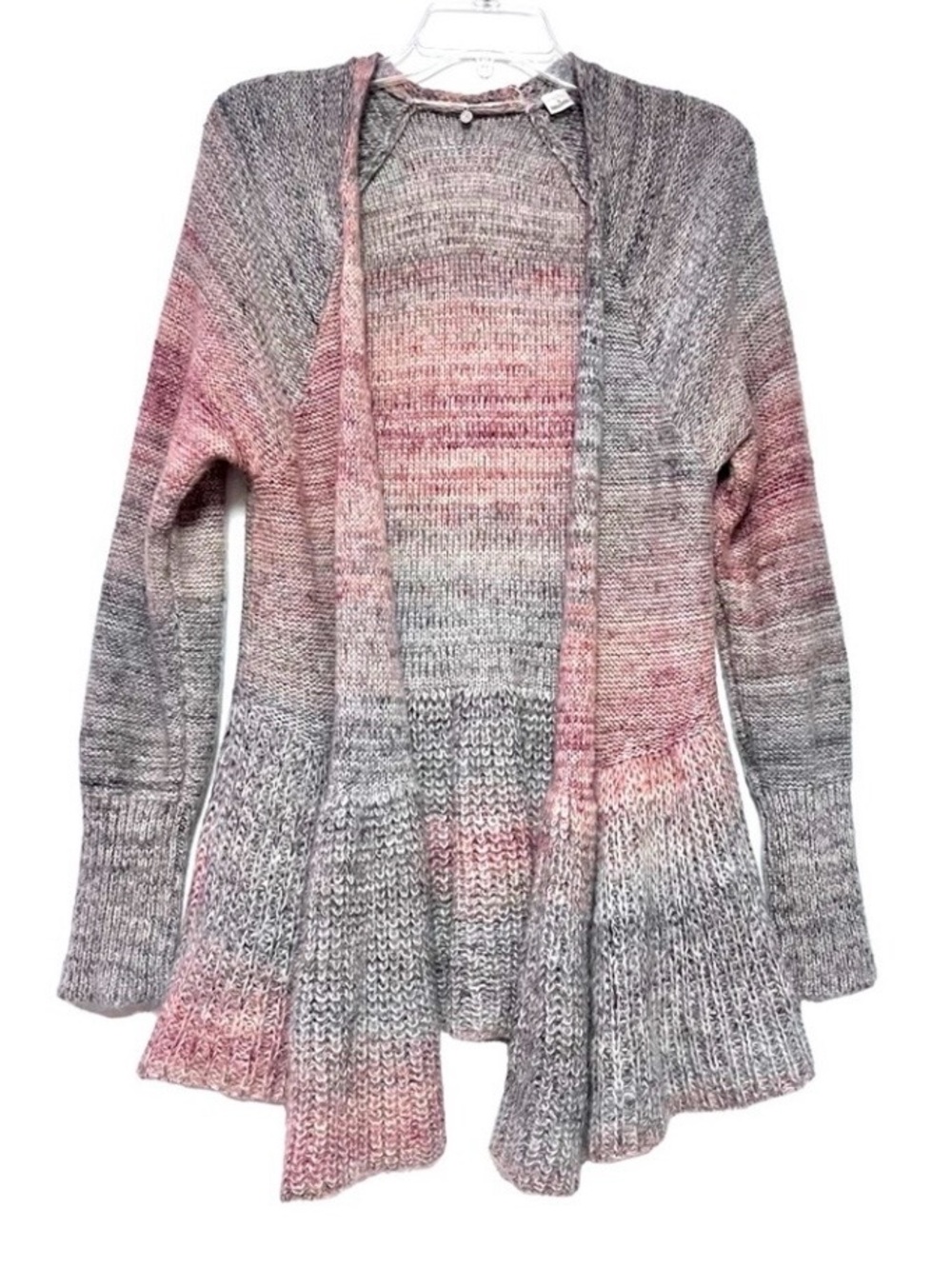 Anthropologie Cody Cardigan Sweater Mohair Wool Blend Italian Yarn Cozy Medium